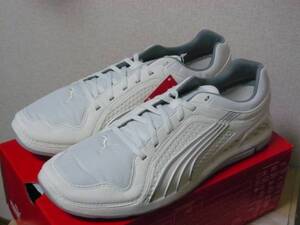 4★★★★即決！新品 puma/プーマ L.I.F.T. レーサー/リフトレーサー 白 9.5　軽量シューズ