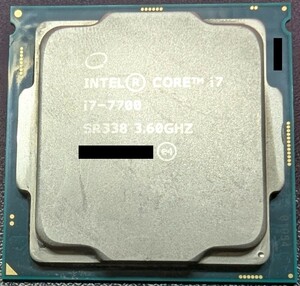 Intel CPU Core i7-7700 SR338