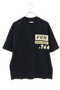 ジルサンダー Tシャツ JSMU707025 FUN BOX LOGO TEE サイズ:S グラフィックロゴTシャツ 中古 BS99