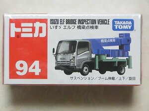 トミカ　９４　いすづ　エルフ　橋梁点検車