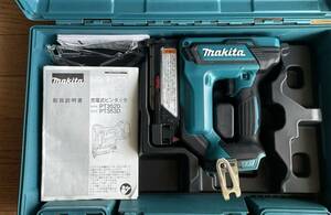 Makita マキタ 充電式 ピンタッカ PT353D 釘打ち機 18V 木工 木材加工 DIY コードレス 本体　ケース