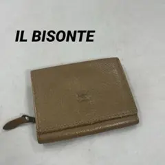 IL BISONTE(イルビゾンテ)三つ折り　財布　レザー