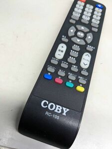 【FKB-26-173】 COBY テレビリモコン RC-105　動確済