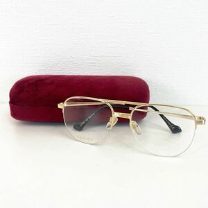 【新品未使用】GUCCI グッチ 眼鏡 メガネ メガネフレーム サングラス 度なし Z318