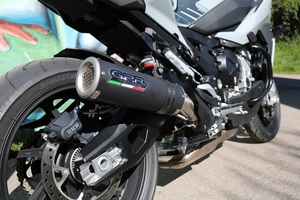 イタリア GPR / M3 Black チタニウム スリップオン マフラー レース仕様 / BMW S1000XR 2018-2019 Euro4対応モデル