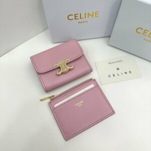 ■新品未使用■セリーヌ CELINE 3つ折り財布/ミニ/コンパクト コイン入れ付きコンパクトウォレット