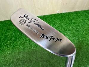 【希少/そこそこ美品】MacGregor Muirfield Jack Nicklaus マグレガー ジャック・ニクラウス ミュアフィールド　34インチ　本革グリップ