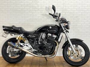 大阪～　スズキ　ＧＳＸ４００インパルス　ヨシムラエキパイサイレンサー　カスタムハンドル　ブレーキホース