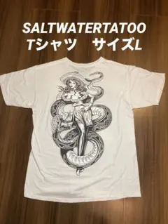 SALTWATERTATOO ソルトウォータータトゥー　Tシャツ　サイズL