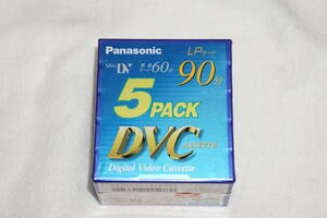 ★　Panasonic　パナソニック　★　日本製　Mini DV　カセット　DVM60×５本　【 AY-DVM60L5 】