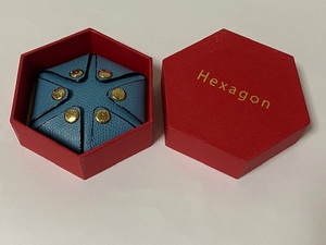 Steal スティール Hexagon ヘキサゴン コインケース 展示未使用品　