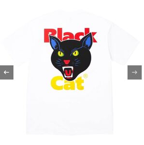 Supreme シュプリーム Black Cat Tee white 白 Tシャツ 24SS 新品 未使用 正規品 Logo L サイズ ティー ホワイト