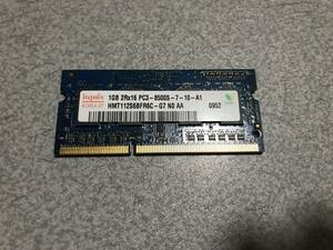 1GB 2Rx16　PC3-8500S-7-10-A1 【管理番号PC-P11】