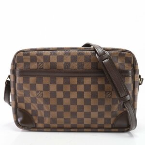 1円～LOUIS VUITTON ルイヴィトン ダミエ トロカデロ 27 N48085 レザー ショルダーバッグ 斜め掛け 斜めがけ メンズ レディース