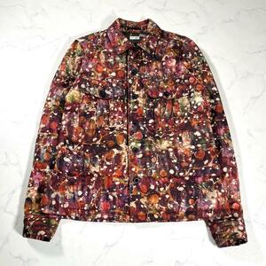 【極美品】Paul Smith ポールスミス　アート　総柄シャツダウンジャケット