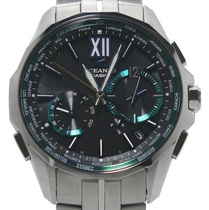 ★箱保付！美品！CASIO カシオ OCEANUS オシアナス Manta マンタ OCW-S3400E-1AJF Premium Green 限定モデル タフソーラー メンズ★