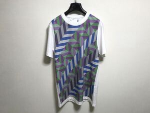 DAVID DAVID プリント Tシャツ WHITE S デイヴィッドデイヴィッド 半袖 プリントTシャツ S/S カットソー ホワイト 白 スペイン製