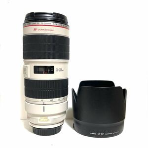 【美品】Canon ZOOM EF 70-200mm 1:2.8 F2.8 L IS II USM キャノン カメラレンズ 望遠レンズ