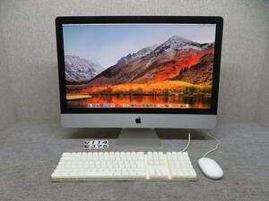 iMac A1312 究極PC◆ CS6 ＆Office付◆ 27型 ◆PC1台で、ダブルmacOS & Windows10 ★高性能 Core i5 / 16GB / 爆速SSD 512GB