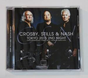 [プレス2CD] Crosby, Stills & Nash Tokyo 2015 2nd Night (6th March 2015) クロスビー、スティルス アンド ナッシュ Stephen Stills