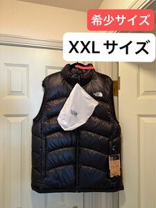 XXL 希少 THE NORTH FACE Aconcagua Vest K 24FW ノースフェイス アコンカグアベスト ダウンベスト ブラック 黒 2XL 3L ND92452 ND92243後