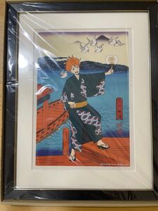 ハイキュー　ミストグラフ　複製原画　受注販売　日向　浮世絵　ハイキュー展　リトグラフ