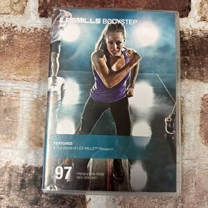 Step97　★レスミルズ★Lesmills★DVD★CD★中古品★BodyStep★ボディステップ97　★英語コレオノート★箱に傷有★汚れあり★再生確認済