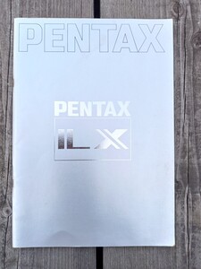 PENTAX IL X ペンタックス カメラ カタログ 一眼レフ（当時物 印刷物 カメラ資料 パンフレット 貴重）