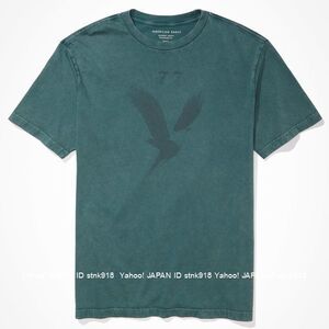 〓ラスト!! アメリカンイーグル/US XXL/AE Graphic Tシャツ/Green