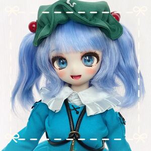 【むむ】東方Project 河城にとり DDH-01 カスタムヘッド+MDDもちあしボディ+ウィッグ+衣装フルセット SW肌