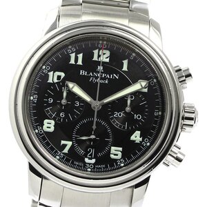 ブランパン Blancpain レマン フライバック クロノグラフ 自動巻き メンズ 良品 _778248【ev15】