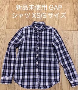 新品未使用 ギャップ GAP XS Sサイズ 長袖シャツ　チェック