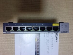 GS108T NETGIAR 8ポートSwitchingハブ