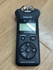 TASCAM DR-07mk Ⅱタスカム ICレコーダー　中古現状保管品