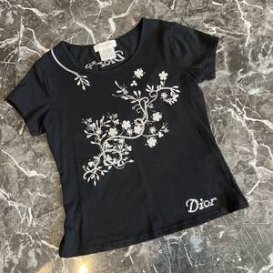 美品 Christian dior スパンコールTシャツ