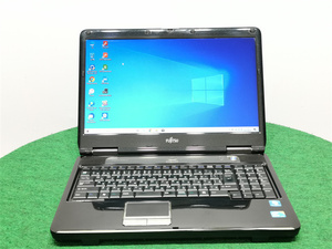 中古/15型/ノートPC/Windows10/500GB/4GB/i3-M330/FMV　NF/G50 MS office2019搭載　 動作良品