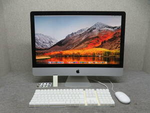 iMac A1312 究極PC◆ CS6 ＆Office付◆ 27型 ◆PC1台で、ダブルmacOS & Windows10 ★高性能 Core i7 / 16GB / 爆速SSD 512GB