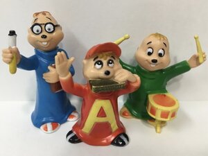 1983 アルビンとチップマンクス PVC フィギュア Alvin and the Chipmunks カートゥーンネットワーク