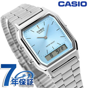 AQ-230A-2A1MQY カシオ クラシック チプカシ ユニセックス メンズ レディース 腕時計 ブランド カシオ casio アナデジ アイスブルー