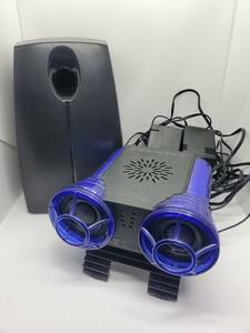 P2DiPOLE I・O DATA サラウンドスピーカー 3D 重低音 臨場感 バーチャルドルビー ウーファー Creative DiMAGIC VX バイノーラル対応
