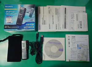 SONY ソニー ICD-P30 ICレコーダー ボイスレコーダー 外箱・説明書付き