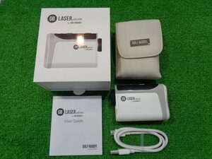 GK石川橋●043 【中古】 GOLFBUDDY◆GB LASER atom◆ホワイト◆レーザー測定器◆ゴルフバディー◆