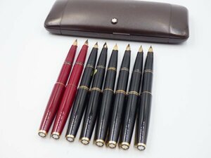 20826Cf MONTBLANC モンブラン 万年筆 221 320 その他 14K 585 18K 750 8本セット まとめ