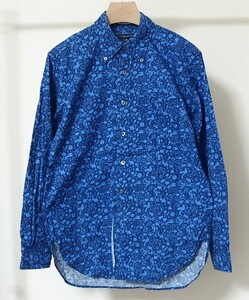 Engineered Garments エンジニアードガーメンツ 19th BD Shirt Animal Print 総柄 ボタンダウン シャツ XS アニマル