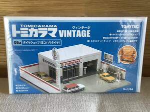 未使用 トミカ 1/64 トミカラマ ヴィンテージ05a タイヤショップ ヨコハマタイヤ トミーテック