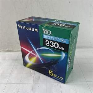 FUJIFILMフジフィルム MOディスク230MB 5枚 未開封 DOS/V&PC-98フォーマット