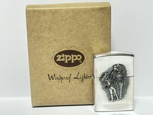 (82) ZIPPO ジッポ ジッポー オイルライター 騎兵 馬 箱付き シルバー系 喫煙グッズ