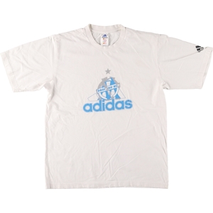 古着 00年代 アディダス adidas ロゴプリントTシャツ メンズM /eaa461561