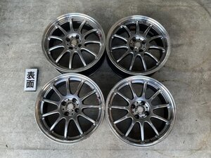 【KBT】WORK EMOTION ワーク エモーション 11R 17×7J+38 PCD100 4穴 ホイール アルミホイール　17インチ　