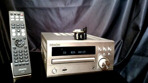 DENON RCD-M40 デノン高音質CDレシーバー　♪ワイドFM対応♪除菌クリーニング品♪専用リモコン・取説付属♪ピックアップレンズ交換整備他